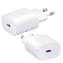 Samsung Ładowarka sieciowa Samsung EP-TA800EWE Fast Charge USB-C Type C 25W Biała
