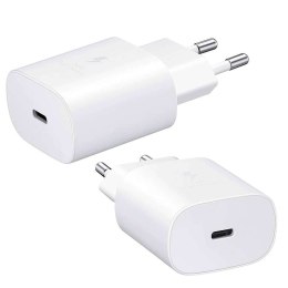 Samsung Ładowarka sieciowa Samsung EP-TA800EWE Fast Charge USB-C Type C 25W Biała