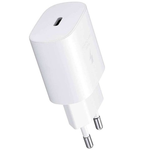 Samsung Ładowarka sieciowa Samsung EP-TA800EWE Fast Charge USB-C Type C 25W Biała Samsung Ładowarka sieciowa Samsung EP-TA800EWE Fast Charge USB-C Type C 25W Biała