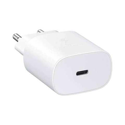 Samsung Ładowarka sieciowa Samsung EP-TA800EWE Fast Charge USB-C Type C 25W Biała Samsung Ładowarka sieciowa Samsung EP-TA800EWE Fast Charge USB-C Type C 25W Biała