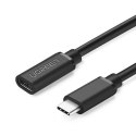 UGreen Przedłużający kabel USB-C 3.1 UGREEN, 4K, 60W, 0,5m (czarny)