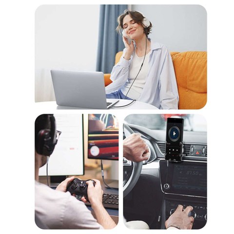 UGreen UGREEN AV190 Przedłużacz audio AUX jack 3.5mm, 2m (czarny) UGreen UGREEN AV190 Przedłużacz audio AUX jack 3.5mm, 2m (czarny)