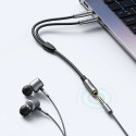 UGreen UGREEN AV192 Rozdzielacz audio AUX słuchawki + mikrofon do kabel mini jack 3.5mm (szary)
