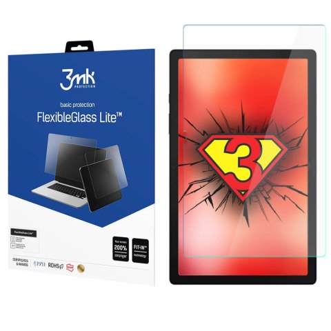 3mk Niepękające szkło hybrydowe 3mk Flexible Glass Lite do Galaxy Tab A8 10.5 2021 X200/X205 3mk Niepękające szkło hybrydowe 3mk Flexible Glass Lite do Galaxy Tab A8 10.5 2021 X200/X205