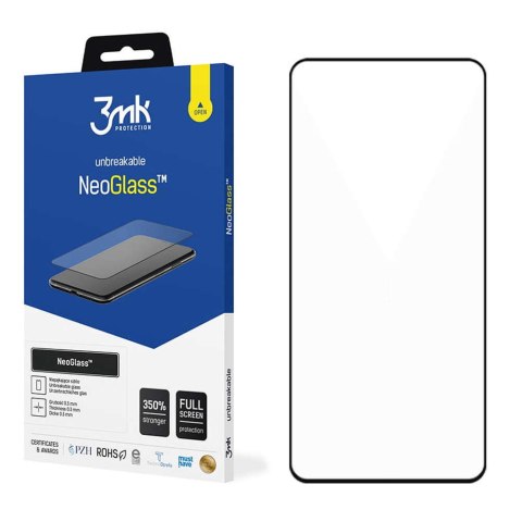 3mk Szkło niepękające 3mk NeoGlass 8H do Samsung Galaxy S22 Black 3mk Szkło niepękające 3mk NeoGlass 8H do Samsung Galaxy S22 Black
