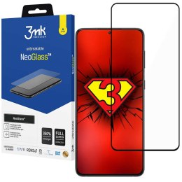 3mk Szkło niepękające 3mk NeoGlass 8H do Samsung Galaxy S22 Plus Black