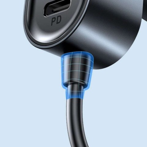 Joyroom Ładowarka samochodowa Joyroom JR-CL05 Car Charger 3x USB + 2x USB-C 1.5m 72W Black Joyroom Ładowarka samochodowa Joyroom JR-CL05 Car Charger 3x USB + 2x USB-C 1.5m 72W Black