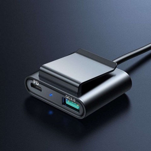 Joyroom Ładowarka samochodowa Joyroom JR-CL05 Car Charger 3x USB + 2x USB-C 1.5m 72W Black Joyroom Ładowarka samochodowa Joyroom JR-CL05 Car Charger 3x USB + 2x USB-C 1.5m 72W Black