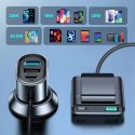Joyroom Ładowarka samochodowa Joyroom JR-CL05 Car Charger 3x USB + 2x USB-C 1.5m 72W Black