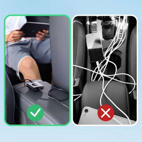 Joyroom Ładowarka samochodowa Joyroom JR-CL05 Car Charger 3x USB + 2x USB-C 1.5m 72W Black Joyroom Ładowarka samochodowa Joyroom JR-CL05 Car Charger 3x USB + 2x USB-C 1.5m 72W Black