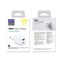 Joyroom Ładowarka sieciowa Joyroom L-QP303 USB + USB-C 30W PD QC 3.0 AFC FCP White