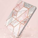 SUPCASE Etui na tablet do Apple iPad Mini 6 2021 Supcase Cosmo Full-body pencil Marble