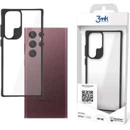 3mk Odporne Etui obudowa 3mk Satin Amor Case+ do Samsung Galaxy S22 Ultra Black
