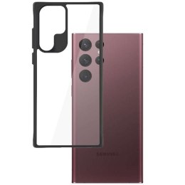 3mk Odporne Etui obudowa 3mk Satin Amor Case+ do Samsung Galaxy S22 Ultra Black