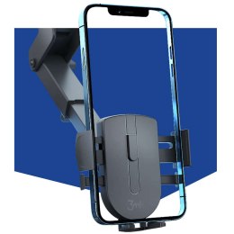 3mk Uchwyt samochodowy na telefon 3mk Twist Automatic Car Holder na kokpit/ szybę Czarny