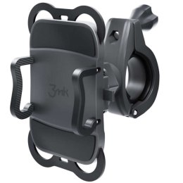 3mk Uniwersalny uchwyt rowerowy 3mk Bike Holder Pro na telefon do hulajnogi motoru wózka Czarny