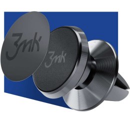 3mk Uniwersalny uchwyt samochodowy magnetyczny 3mk Magnet Power do telefonu na kratkę Czarny