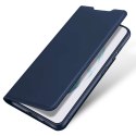 Dux Ducis Etui ochronne z klapką Dux Ducis Skin Pro skórzane do Samsung Galaxy S22 Plus Granatowe