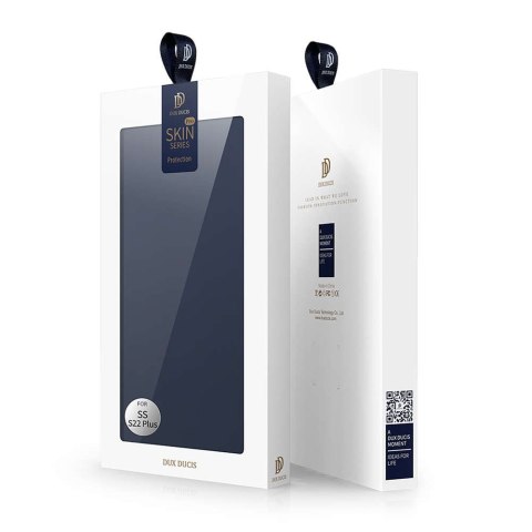 Dux Ducis Etui ochronne z klapką Dux Ducis Skin Pro skórzane do Samsung Galaxy S22 Plus Granatowe Dux Ducis Etui ochronne z klapką Dux Ducis Skin Pro skórzane do Samsung Galaxy S22 Plus Granatowe