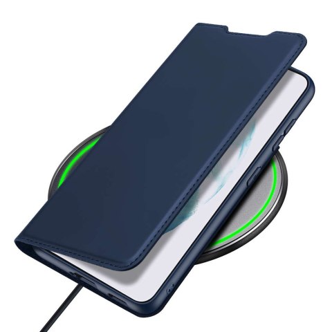 Dux Ducis Etui ochronne z klapką Dux Ducis Skin Pro skórzane do Samsung Galaxy S22 Plus Granatowe Dux Ducis Etui ochronne z klapką Dux Ducis Skin Pro skórzane do Samsung Galaxy S22 Plus Granatowe