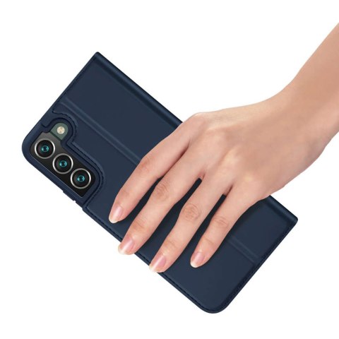 Dux Ducis Etui ochronne z klapką Dux Ducis Skin Pro skórzane do Samsung Galaxy S22 Plus Granatowe Dux Ducis Etui ochronne z klapką Dux Ducis Skin Pro skórzane do Samsung Galaxy S22 Plus Granatowe