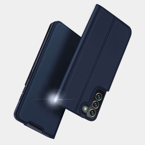 Dux Ducis Etui ochronne z klapką Dux Ducis Skin Pro skórzane do Samsung Galaxy S22 Plus Granatowe Dux Ducis Etui ochronne z klapką Dux Ducis Skin Pro skórzane do Samsung Galaxy S22 Plus Granatowe
