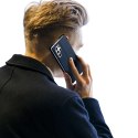 Dux Ducis Etui ochronne z klapką Dux Ducis Skin Pro skórzane do Samsung Galaxy S22 Ultra Granatowe
