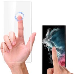 Glastify 2-Pack Szkło hartowane pełne Glastify UV ochrona ekranu do Samsung Galaxy S22 Ultra