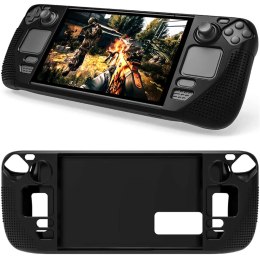 PGYTECH Pancerne etui ochronne silikonowe PGTECH TPU Case do konsoli do Steam Deck Czarne