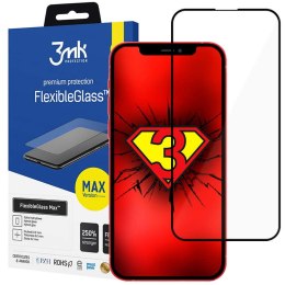 3mk Szkło 3mk Flexible Glass Max 7H do Apple iPhone 13 / 13 Pro / 14 / 16e Black