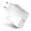 Forcell Ładowarka sieciowa Forcell ze złączem USB-C Type C 3A 45W PD QC 4.0 Biała