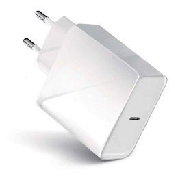 Forcell Ładowarka sieciowa Forcell ze złączem USB-C Type C 3A 45W PD QC 4.0 Biała