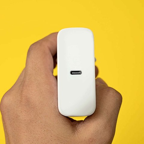 Forcell Ładowarka sieciowa Forcell ze złączem USB-C Type C 3A 45W PD QC 4.0 Biała Forcell Ładowarka sieciowa Forcell ze złączem USB-C Type C 3A 45W PD QC 4.0 Biała