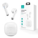Usams Słuchawki bezprzewodowe douszne USAMS TWS IA series Bluetooth 5.0 Białe