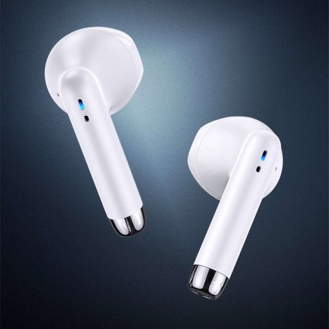 Usams Słuchawki bezprzewodowe douszne USAMS TWS IA series Bluetooth 5.0 Białe Usams Słuchawki bezprzewodowe douszne USAMS TWS IA series Bluetooth 5.0 Białe