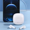 Usams Słuchawki bezprzewodowe douszne USAMS TWS IA series Bluetooth 5.0 Białe