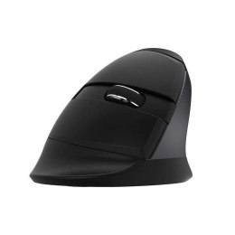 Delux Bezprzewodowa mysz pionowa Delux M618Mini DB BT+2.4G 2400DPI (czarna)