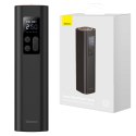 Baseus Mini kompresor samochodowy sprężarka Baseus Air Pump pompka do kół lampka LED Czarny