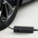 Baseus Mini kompresor samochodowy sprężarka Baseus Air Pump pompka do kół lampka LED Czarny