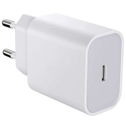 Denmen Ładowarka sieciowa Denmen szybka USB-C Type C PD 20W 3.6A Biała