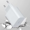 Denmen Ładowarka sieciowa Denmen szybka USB-C Type C PD 20W 3.6A Biała