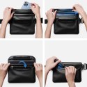 Spigen Etui wodoodporne Spigen A621 IPX8 do telefonu + uniwersalna wodoszczelna torba nerka saszetka Black