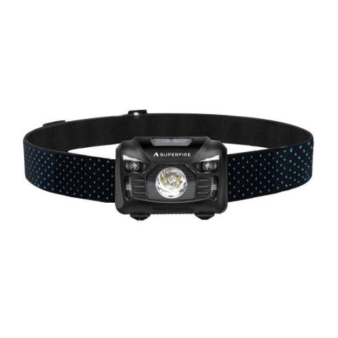 Superfire Latarka czołowa Superfire HL06, 500lm, USB Superfire Latarka czołowa Superfire HL06, 500lm, USB