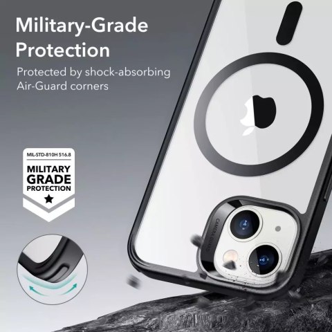 ESR Etui ESR CH HaloLock MagSafe do Apple iPhone 14 Plus Clear/Black ESR Etui ESR CH HaloLock MagSafe do Apple iPhone 14 Plus Clear/Black