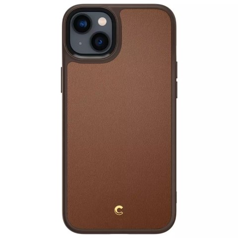 Spigen Etui Spigen Cyrill Kajuk Mag MagSafe do Apple iPhone 14 Plus Saddle Brown Spigen Etui Spigen Cyrill Kajuk Mag MagSafe do Apple iPhone 14 Plus Saddle Brown