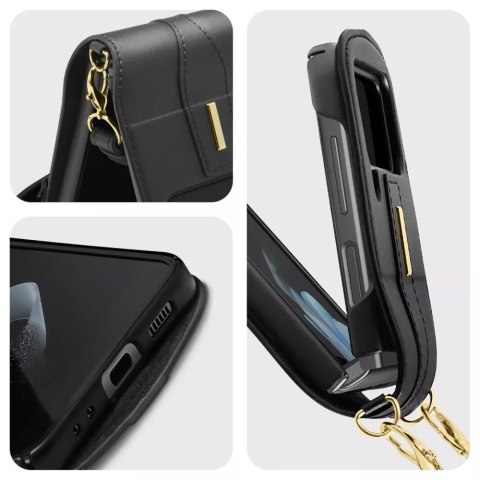 Spigen Etui Spigen Lienar Calin do Samsung Galaxy Z Flip 4 Black Spigen Etui Spigen Lienar Calin do Samsung Galaxy Z Flip 4 Black