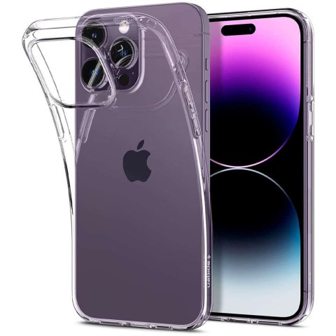 Spigen Etui Spigen Liquid Crystal do Apple iPhone 14 Pro Max Crystal Clear Spigen Etui Spigen Liquid Crystal do Apple iPhone 14 Pro Max Crystal Clear