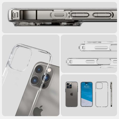 Spigen Etui Spigen Liquid Crystal do Apple iPhone 14 Pro Max Crystal Clear Spigen Etui Spigen Liquid Crystal do Apple iPhone 14 Pro Max Crystal Clear
