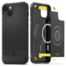 Spigen Etui futerał Spigen Rugged Armor Mag MagSafe do Apple iPhone 14 Plus Matte Black