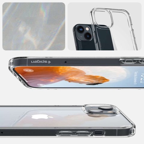 Spigen Etui obudowa case Spigen Ultra Hybrid do Apple iPhone 14 Crystal Clear Spigen Etui obudowa case Spigen Ultra Hybrid do Apple iPhone 14 Crystal Clear